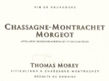 Thomas Morey Chassagne Montrachet Blanc 1er Cru Morgeot 2018 Cote de Beaune