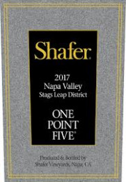Shafer Vineyards One Point Five Cabernet Sauvignon 2018 Napa Valley